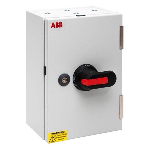 abb metal enclosure|abb enclosed disconnect.